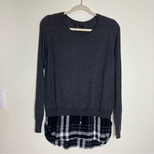 NWT Dalia 2fer lightweight sweater tunic XS